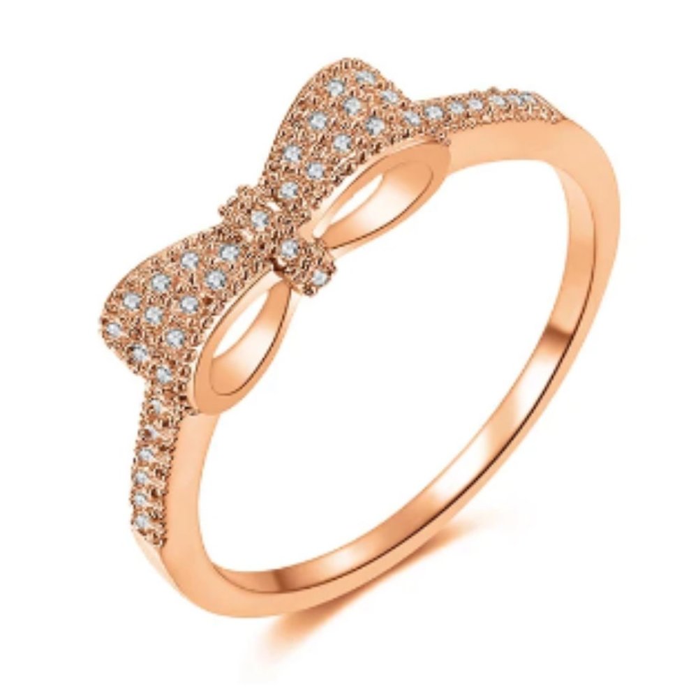 VIDEO LISTING Dainty Bow Ring - Picture 9 of 17